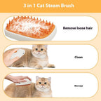 USB Rechargeable Pets Steam Brush Spray Massage Comb Pet Grooming Tools Cat Steam Comb Pet Products