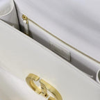 Dior 30 MONTAIGNE BAG Latte Box Calfskin