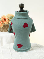 1pc Pet Sweatshirt For Small/Medium Dogs & Cats, Valentine's Day Outfit