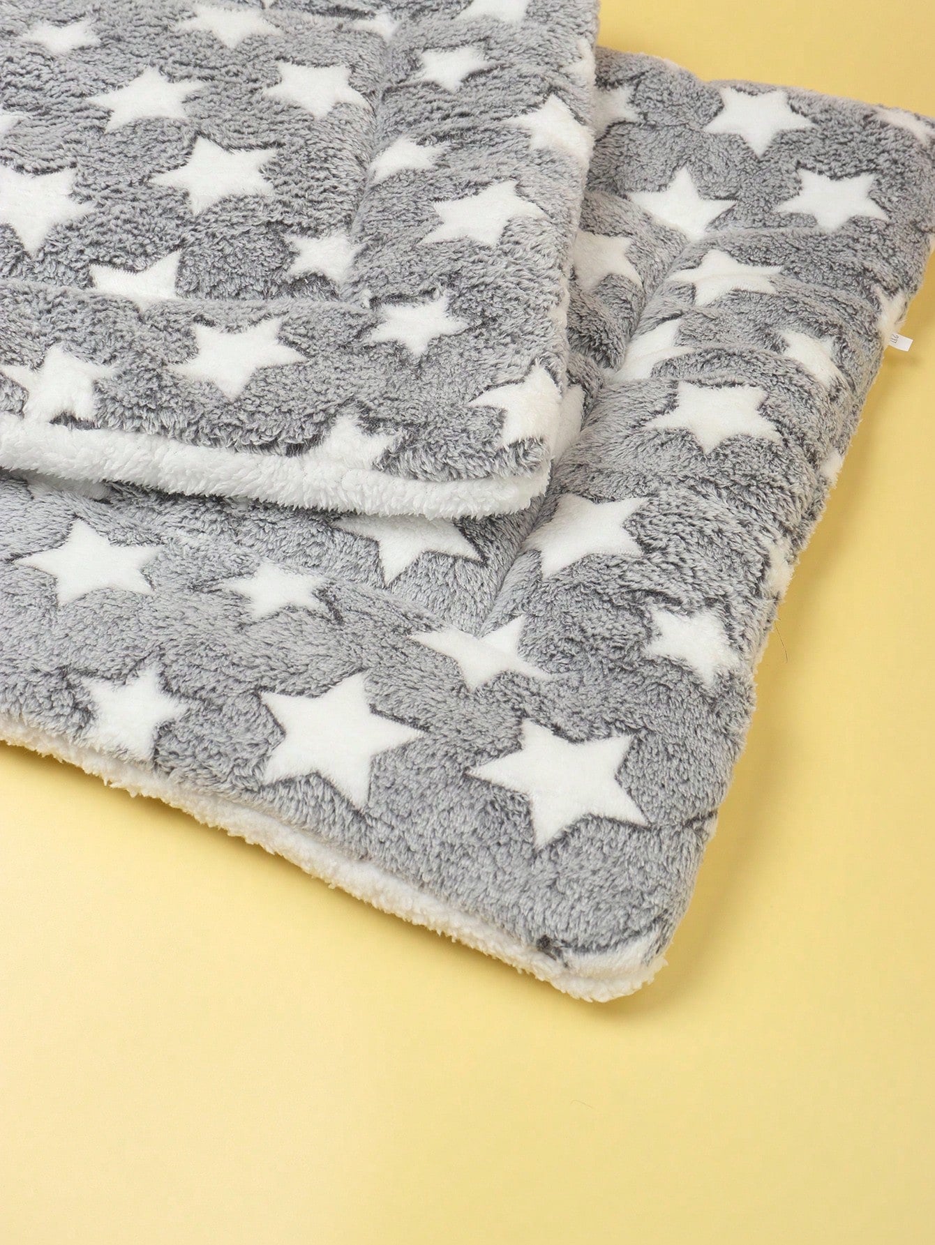1pc Polyester Star & Heart Breathable Washable Thick Pet Bed Mat For Medium-Small Cats & Dogs, All Seasons (Teddy/Bichon Frise)