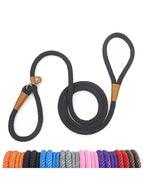 1pc Braided Rope Leash,Slip Lead Dog Leash For Small Medium And Large Dogs Walking And Training Outdoor