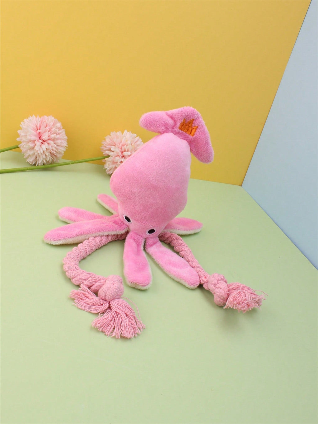 A New Dog Doll Octopus Plush Doll For Grinding Teeth And Cleaning, Suitable For Golden Retrievers, Teddy & Poodle Breeds, Pet Dolls For Entertainment Only