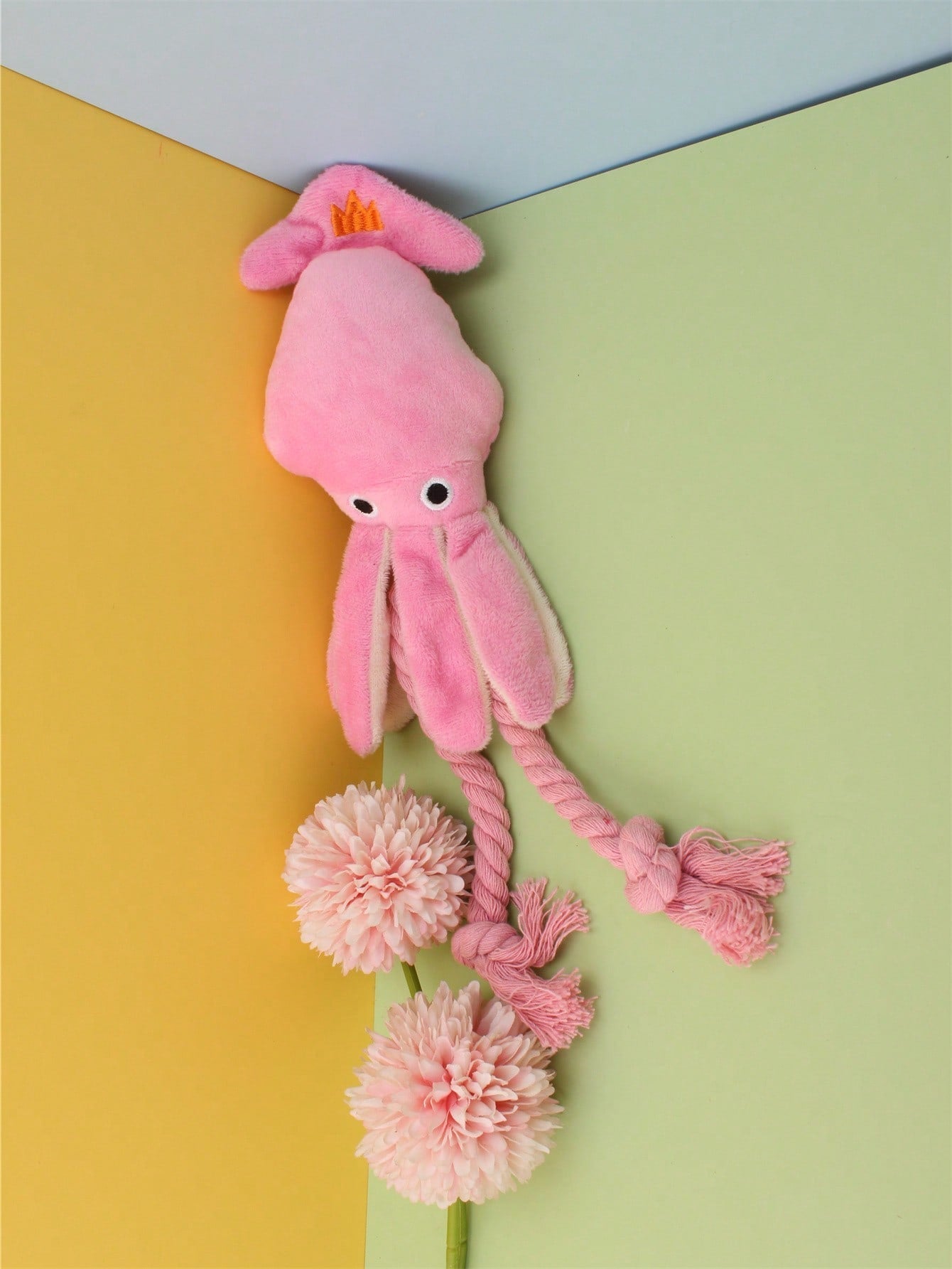 A New Dog Doll Octopus Plush Doll For Grinding Teeth And Cleaning, Suitable For Golden Retrievers, Teddy & Poodle Breeds, Pet Dolls For Entertainment Only