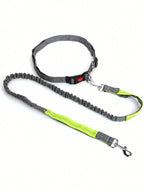 1 Piece Dog Leash With Elastic Reflective Thread, Pet Supplies For Outdoor Walking, Running