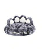 27in  35in  43in  Calming Dog Beds For Large Dogs, Faux Fur Donut Cuddler Dog Bed, Round Fluffy Pillow, Washable Pet Bed For Dogs