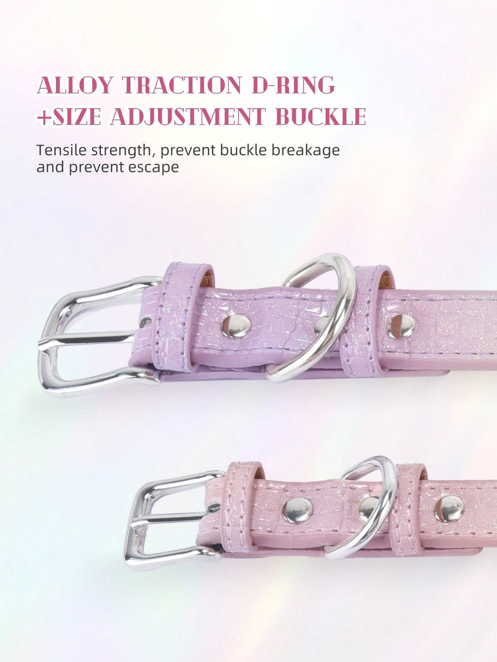 Sparkling Rhinestone Flower Dog Collar, Gradient Colorful Style, Luxurious And Flashy, Adjustable