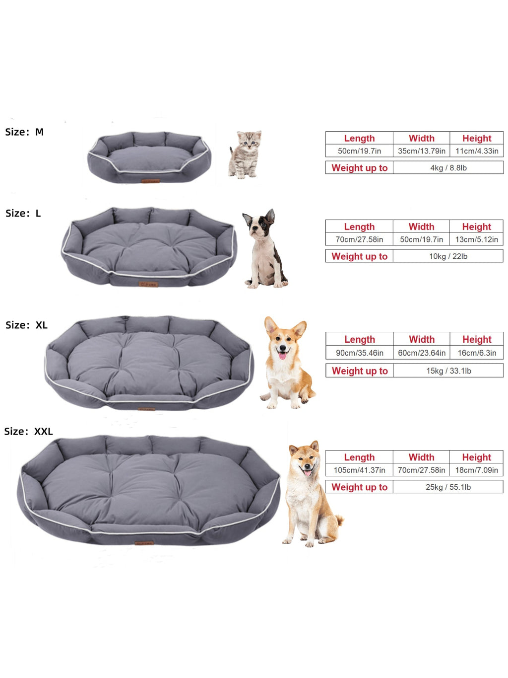 1pc Suede-Like Pet Bed, Suitable For Cats And Small/Medium-Sized Dogs Of All Breeds, Cat/Dog House, Pet Mat