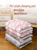 Luxury Plush Pet Blanket, Thick Warm Breathable Soft Comfortable Pet Cat Dog Bed Mat,Machine Washable, Indoor Blanket Suitable For All Sizes Of Pets In Winter