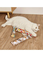 Chewing Cat Toy - Catnip Filled Plush Cat Toy, Stress Relief & Play Toy - Medium Size Fluffy Cat Toy