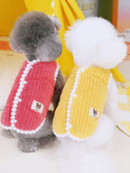 Soft & Warm Knitting Sleeveless Dog/Cat Sweater, Comfortable Pet Clothing For Dogs & Cats, Suitable For All Seasons, Autumn/Winter