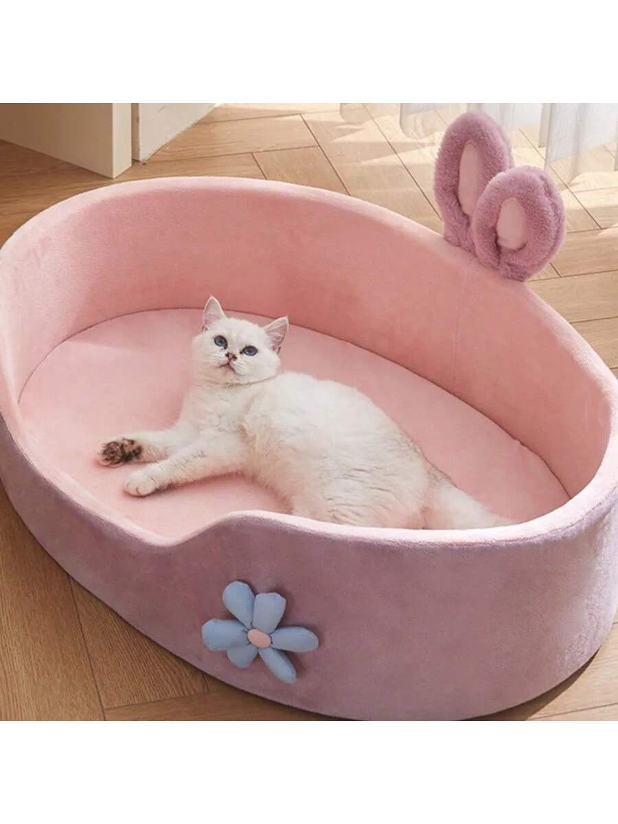 Detachable Pet Bed Pet Detachable Bed Waspable Dog Sleeping Bed Soft Warm Cat Bed For Four Seasons Soft Pet Bed