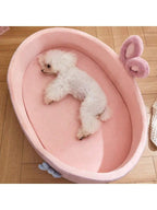 Detachable Pet Bed Pet Detachable Bed Waspable Dog Sleeping Bed Soft Warm Cat Bed For Four Seasons Soft Pet Bed