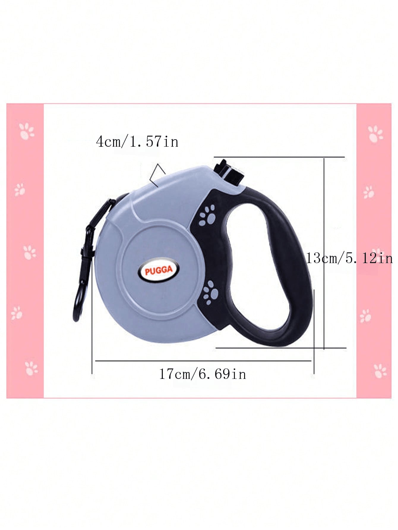 Retractable Dog Leash Automatic Extending Nylon Rope For Large Dogs Walking