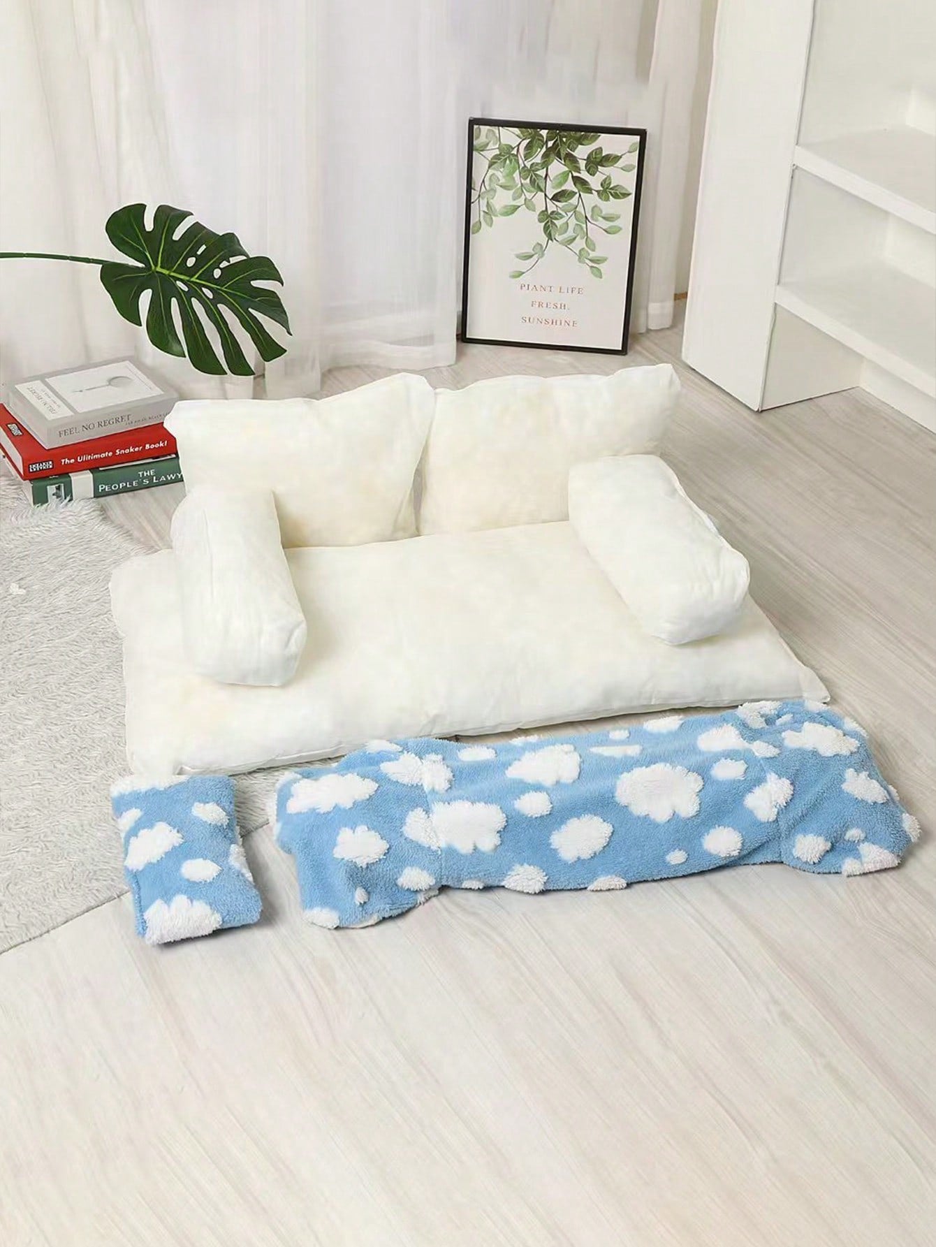 Washable All Season Pet Cat/Dog Sofa Bed, Pet Nest/Sleeping Bed For Cats And Dogs
