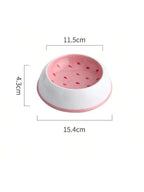 4 Cute Designs Pet Ceramics Bowl Watermelon Strawberry Shape Food Bowl Small Dog Colorful Suppliers Bowl
