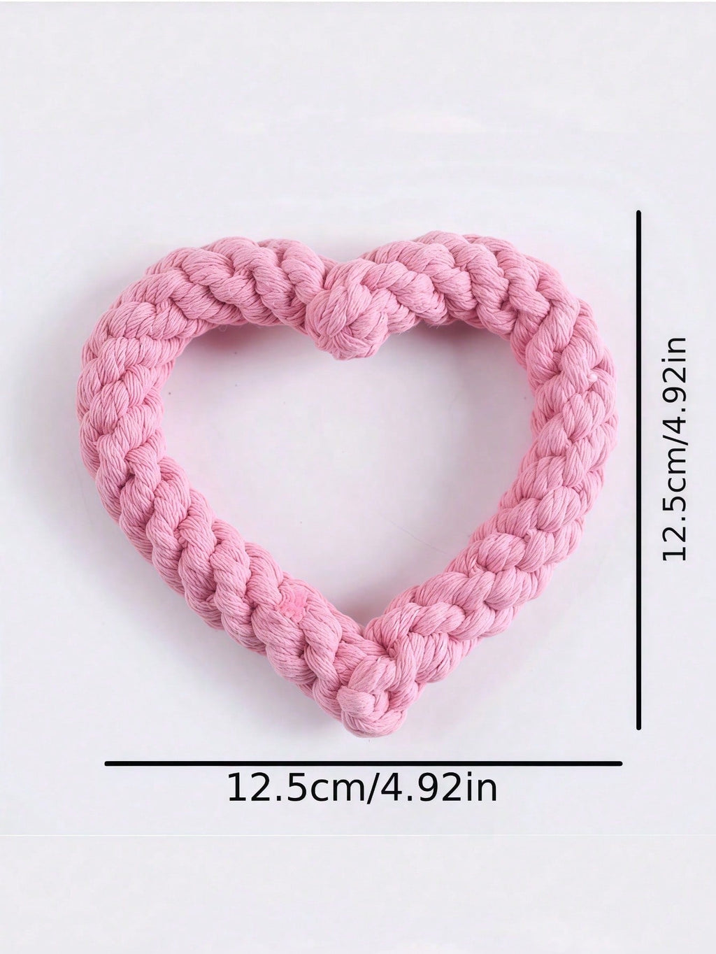 1pc Random Color Heart-Shaped Pet Chew Toy, New Pet Arrival Gift For Kitten Puppy