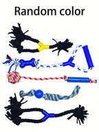Dog Rope Toy – 4 Packs Of Puppy Rope Toys For Chewing, Tug-Of-War, And Fetch – Durable Dental Chew – Dog Teething Aids