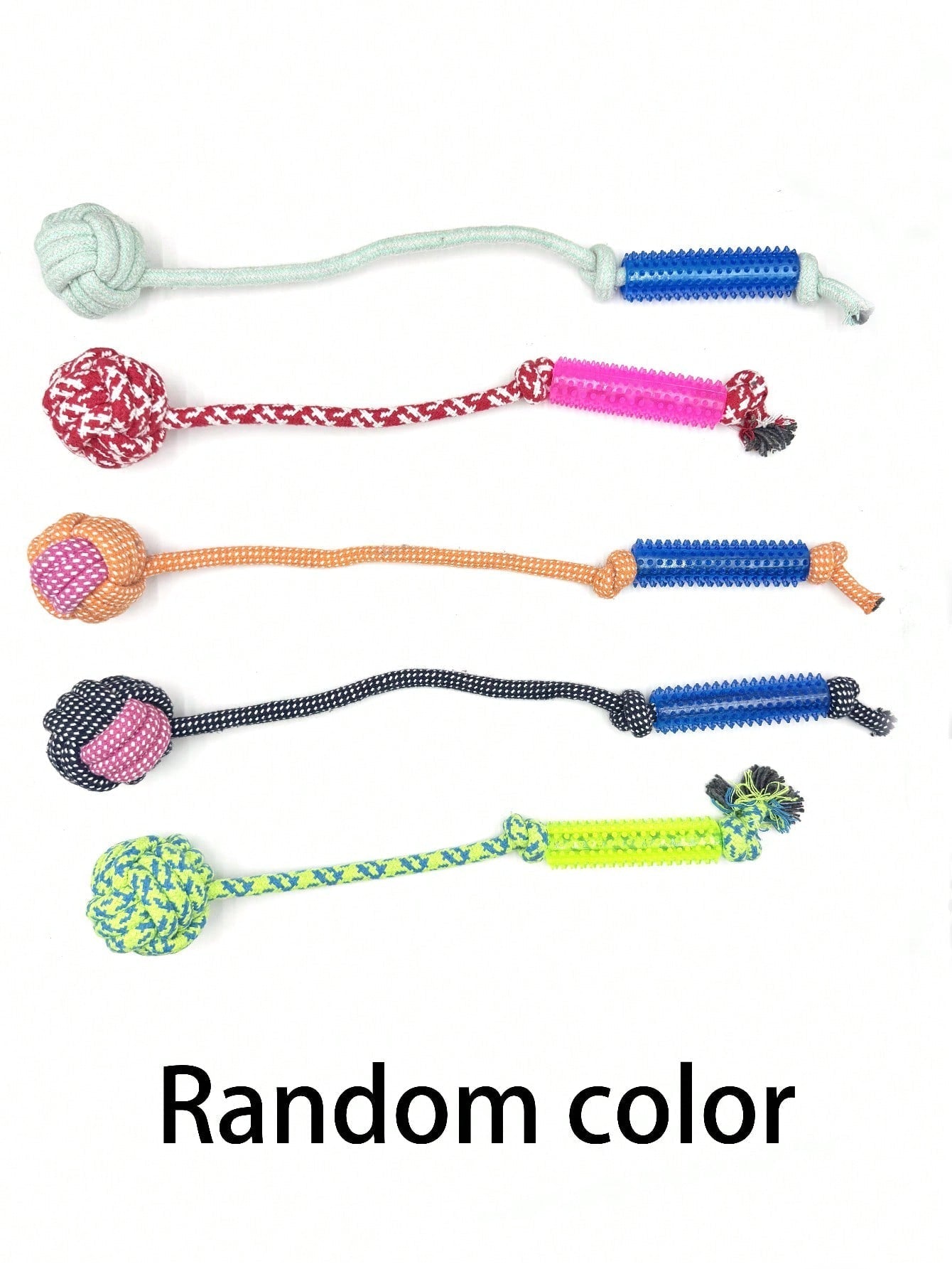 Dog Rope Toy – 4 Packs Of Puppy Rope Toys For Chewing, Tug-Of-War, And Fetch – Durable Dental Chew – Dog Teething Aids