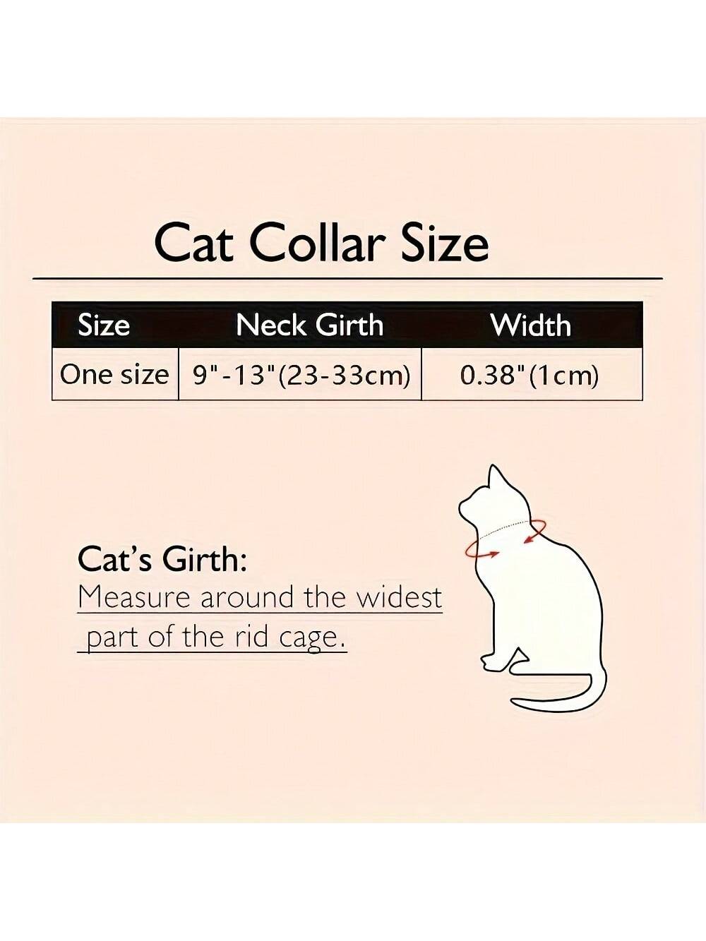 1 Adjustable Pearl Heart Cat Necklace Collar, Suitable For Small And Medium-Sized Pets