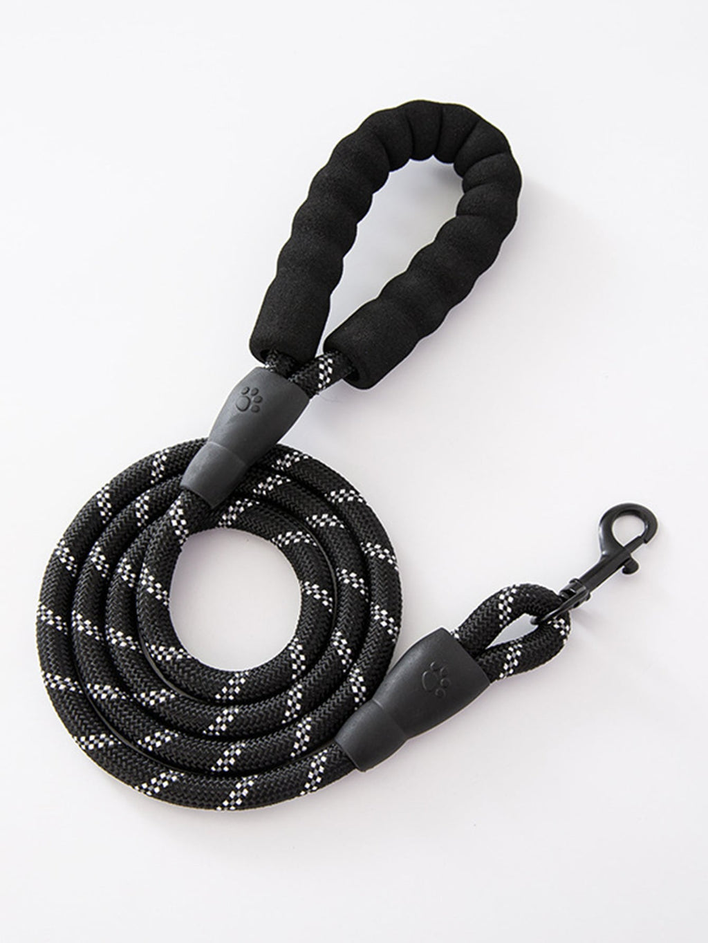 Reflective Nylon Pet Leash, Durable Anti-Pulling Dog Walking Lead Rope With Foam Handle, Comfortable & Sturdy
