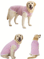 Lightweight Summer Dog Clothes For Golden Retriever, Samoyed & Medium/Large Size Pets, Pet Sun Protective Vest