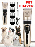 USB Rechargeable Dog Hair Clipper, Cordless Dog Grooming Kit, Cat Hair Trimmer, Pet Grooming Tools