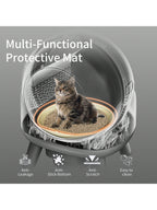 Self Cleaning Litter Box Automatic Litter Box XXL Odor Control 65L APP Cat Litter-Robot For Multiple Cats, Safety Sensors, W/Cat Litter Liner