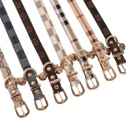 Trendy Floral Pet Collar for Dogs and Cats