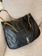 YSL SAINT LAURENT Chain Leather Shoulder Bag
