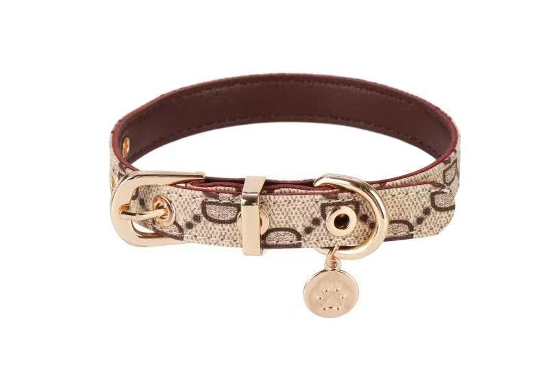 Trendy Floral Pet Collar for Dogs and Cats