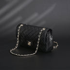 Chanel Classic Flap Bag – Black Quilted Caviar Leather with Gold-Tone Hardware