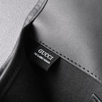 Gucci Ophidia GG Supreme Belt Bag – Black/Grey with Web Strap