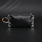 Louis Vuitton Soft Trunk Monogram Black Leather Crossbody Bag