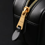 Miu Miu Leather Top Handle Satchel – Classic Black