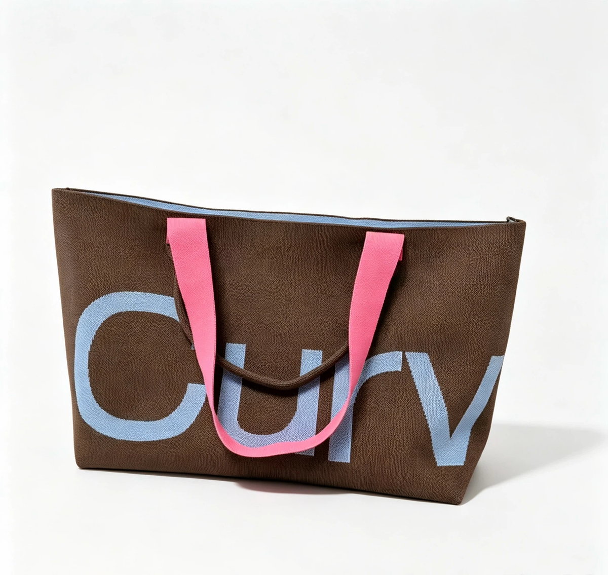 Curves Knit Tote Bag