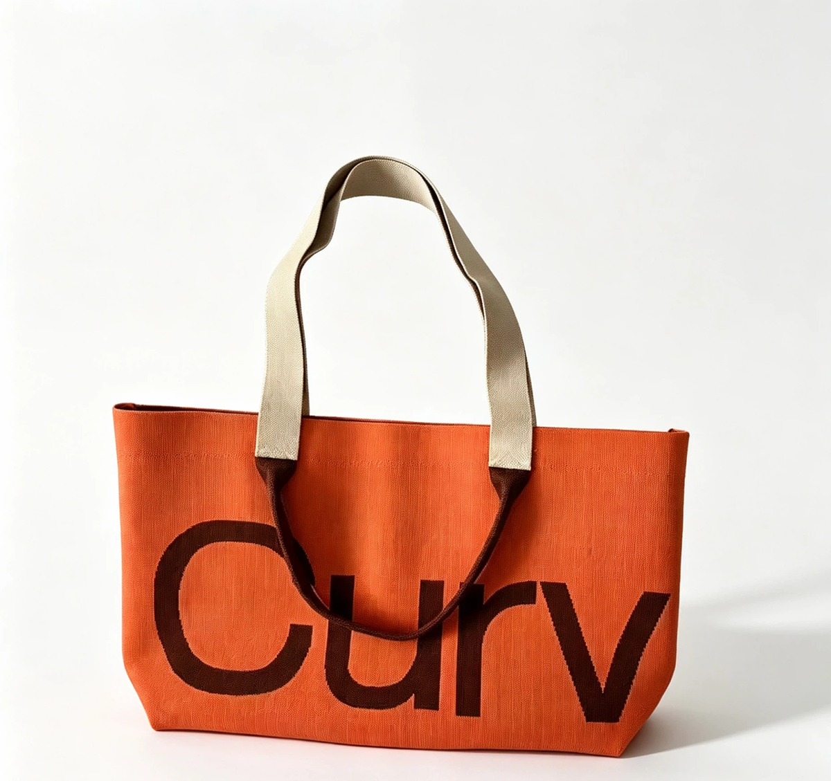 Curves Knit Tote Bag
