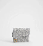 DIOR Saddle Lotus Wallet