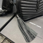 Ysl Loulou Mini Camera Bag 18cm Black