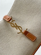 YSL LE 5 ¨¤ 7 in canvas and leather - 23 X 16 X 6.5 CM