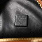 MCM Stark Visetos Medium Backpack – Cognac Monogram with Gold-Tone Studs